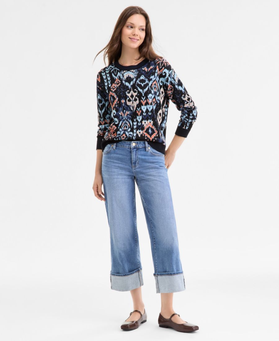 Женские джинсы Morgan со средней посадкой, манжетами и широкими штанинами Liverpool Los Angeles, Klamath
Женские джинсы Morgan со средней посадкой, манжетами и широкими штанинами Liverpool Los Angeles, Klamath