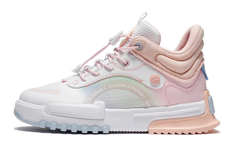 Кроссовки LINING YOUNG Kids Lifestyle Shoes GS Mid-top Standard White/salt Pink Camouflage
Кроссовки LINING YOUNG Kids Lifestyle Shoes GS Mid-top Standard White/salt Pink Camouflage