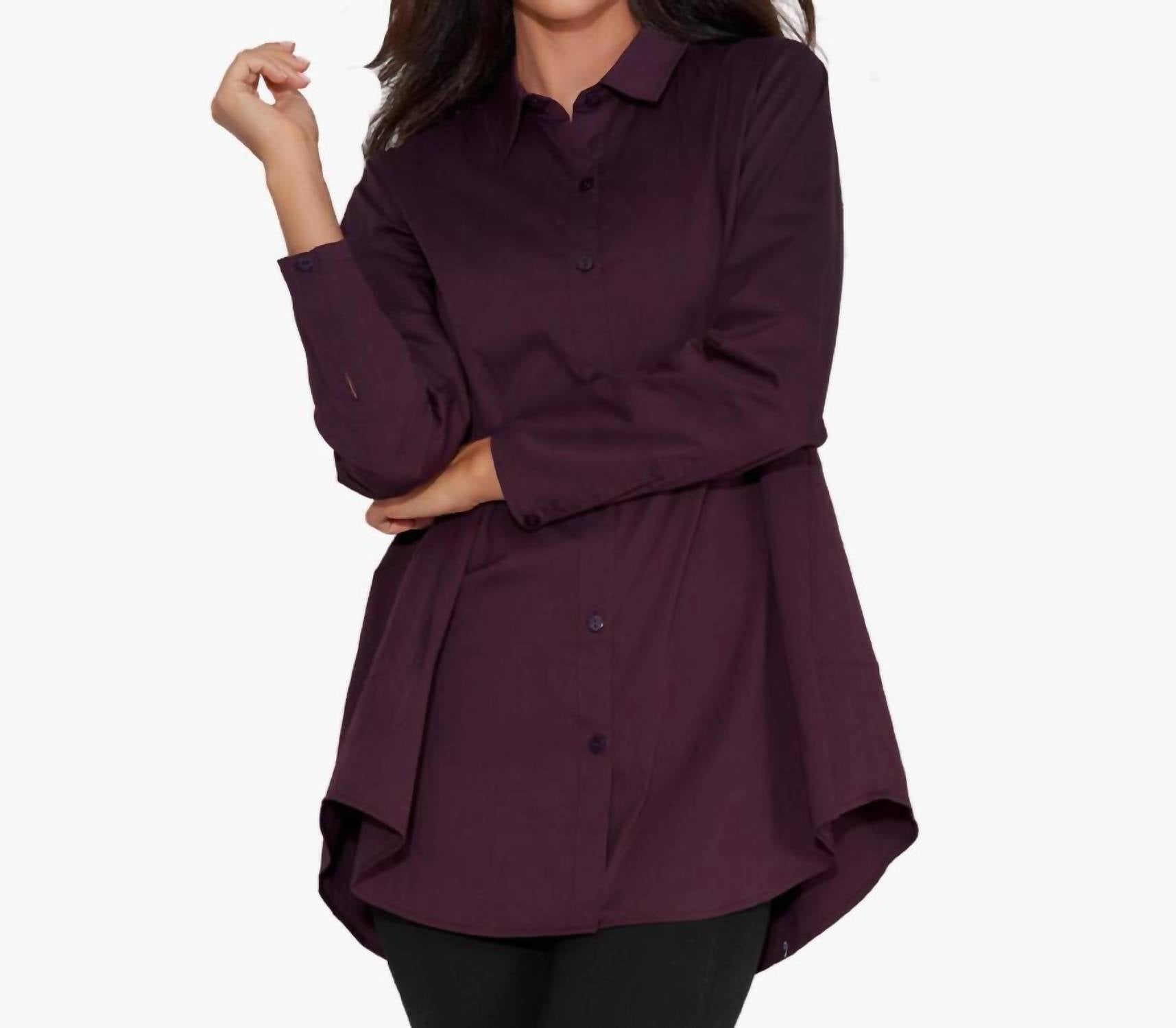 Туника Prime Time цвета баклажан Stella Carakasi, цвет aubergine
Туника Prime Time цвета баклажан Stella Carakasi, цвет aubergine