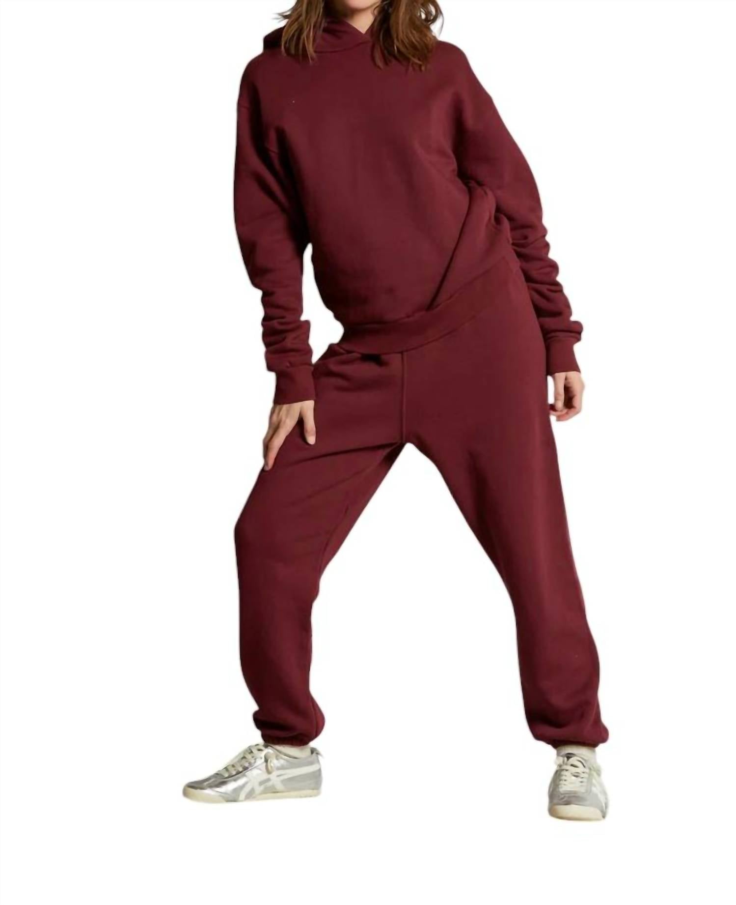 Спортивные брюки Stevie Easy Jogger цвета клюквы PERFECTWHITETEE, Cranberry
Спортивные брюки Stevie Easy Jogger цвета клюквы PERFECTWHITETEE, Cranberry