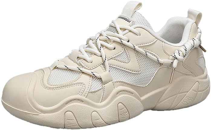 Мужские массивные винтажные кроссовки на шнуровке - удобные, противоскользящие, дышащие, для активного отдыха и повседневной носки Hhhchpm, Apricot
Мужские массивные винтажные кроссовки на шнуровке - удобные, противоскользящие, дышащие, для активного отдыха и повседневной носки Hhhchpm, Apricot