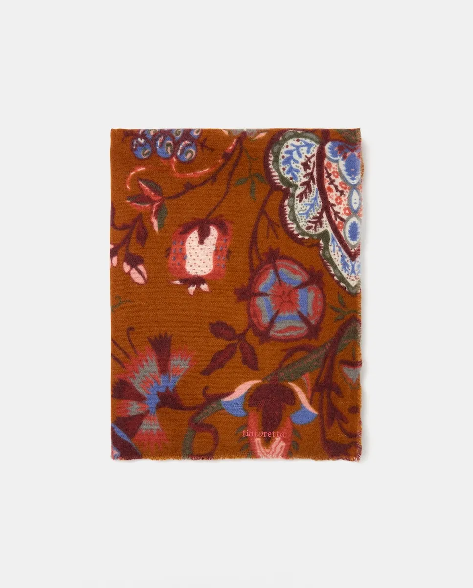 Шарф с цветочным принтом Tintoretto, песочный
Шарф с цветочным принтом Tintoretto, песочный