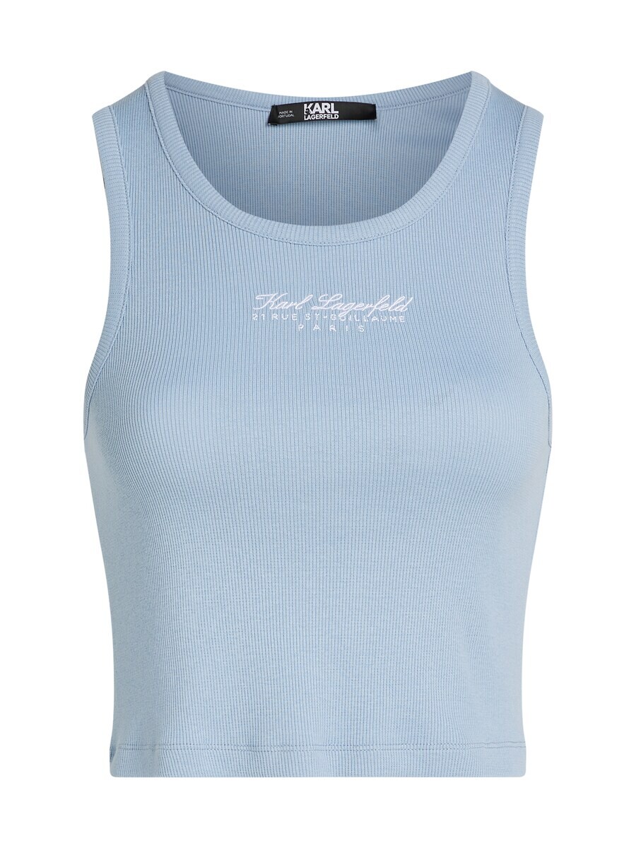 Вязаный топ Karl Lagerfeld HOTEL, пыльный синий
Вязаный топ Karl Lagerfeld HOTEL, пыльный синий