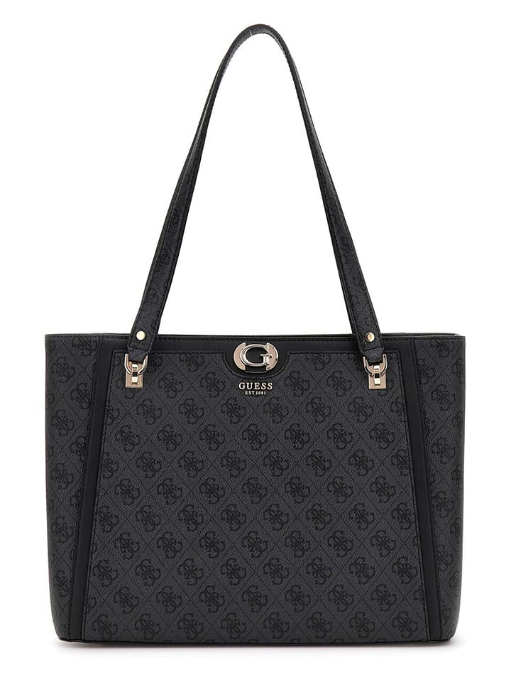Сумка шоппер Guess, антрацит 
Сумка шоппер Guess, антрацит