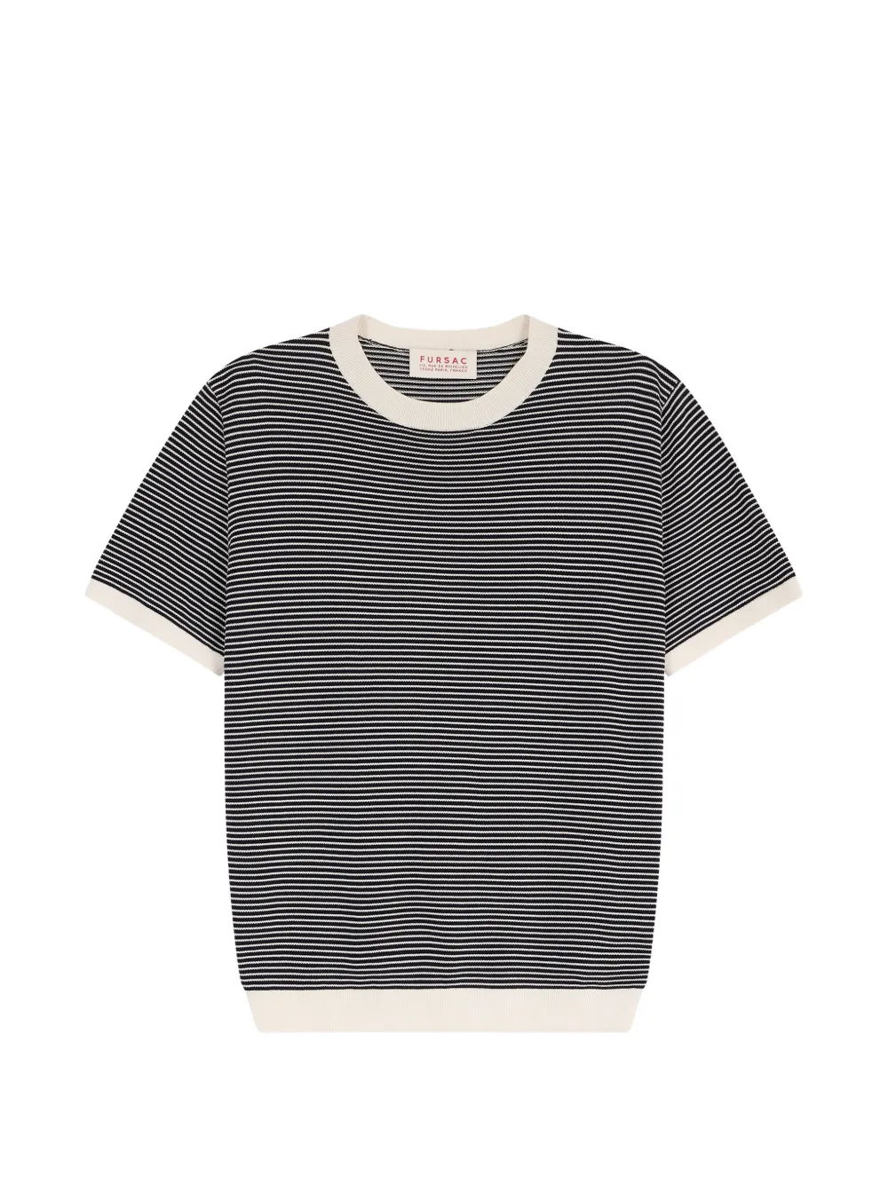 Футболка в полоску с короткими рукавами Fursac, черный
Футболка в полоску с короткими рукавами Fursac, черный