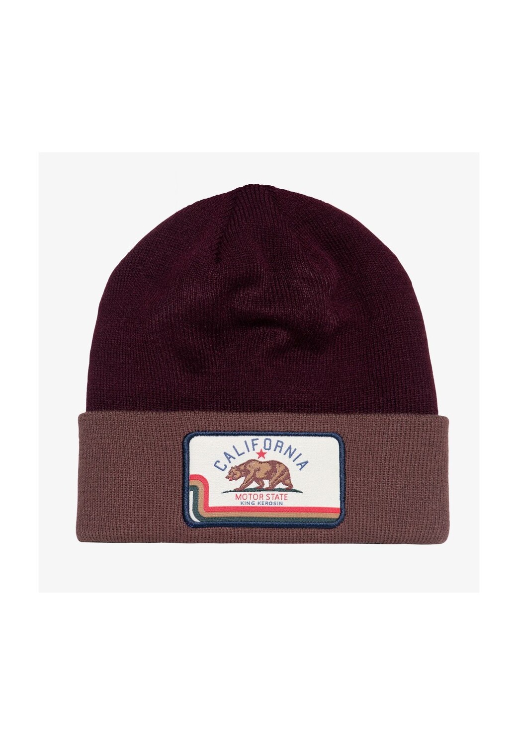Вязаная шапка с нашивкой California Motor State спереди KING KEROSIN, цвет Weinrot One Size
Вязаная шапка с нашивкой California Motor State спереди KING KEROSIN, цвет Weinrot One Size