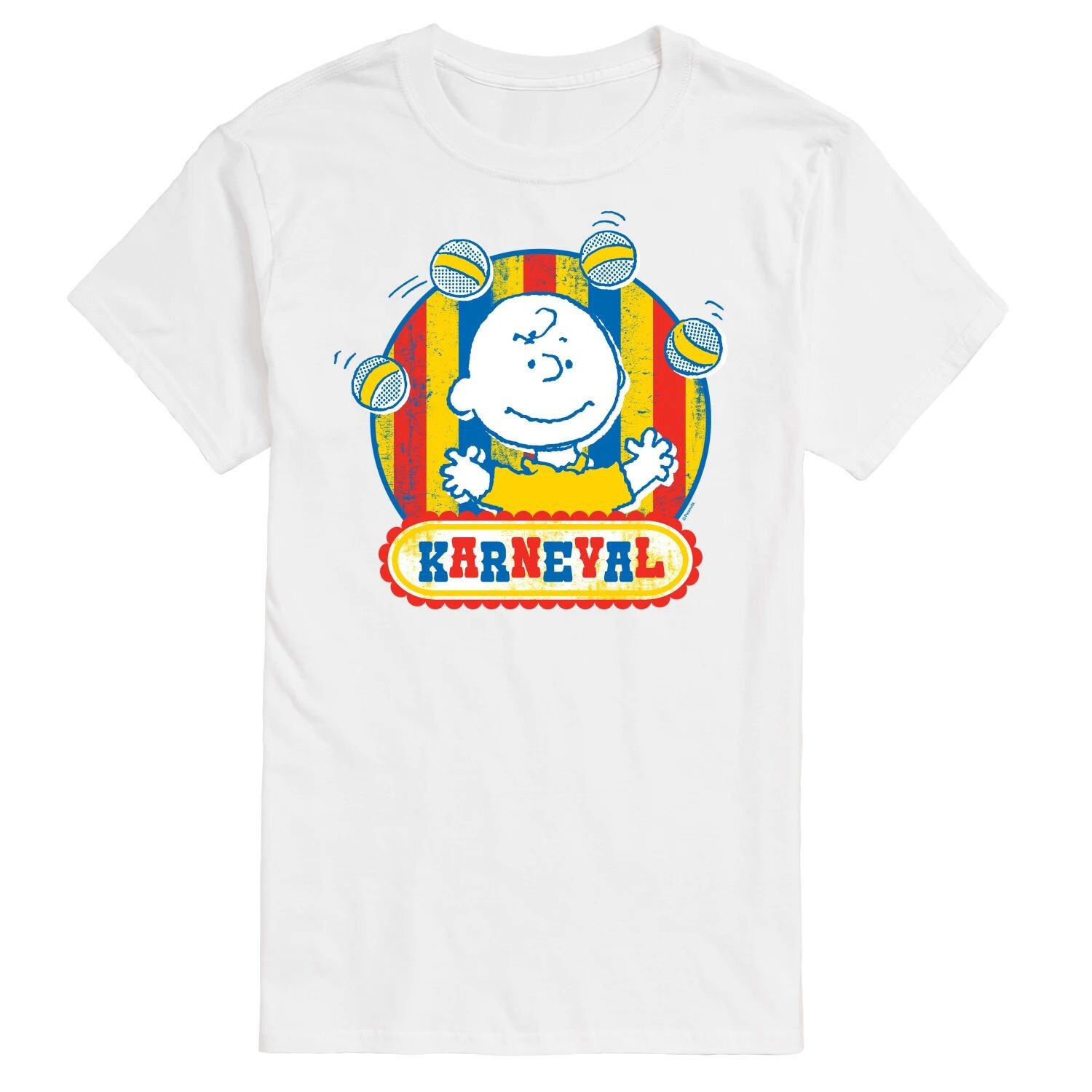 Футболка Big & Tall Peanuts Karneval Charlie Brown с графическим рисунком Licensed Character, белый
Футболка Big & Tall Peanuts Karneval Charlie Brown с графическим рисунком Licensed Character, белый