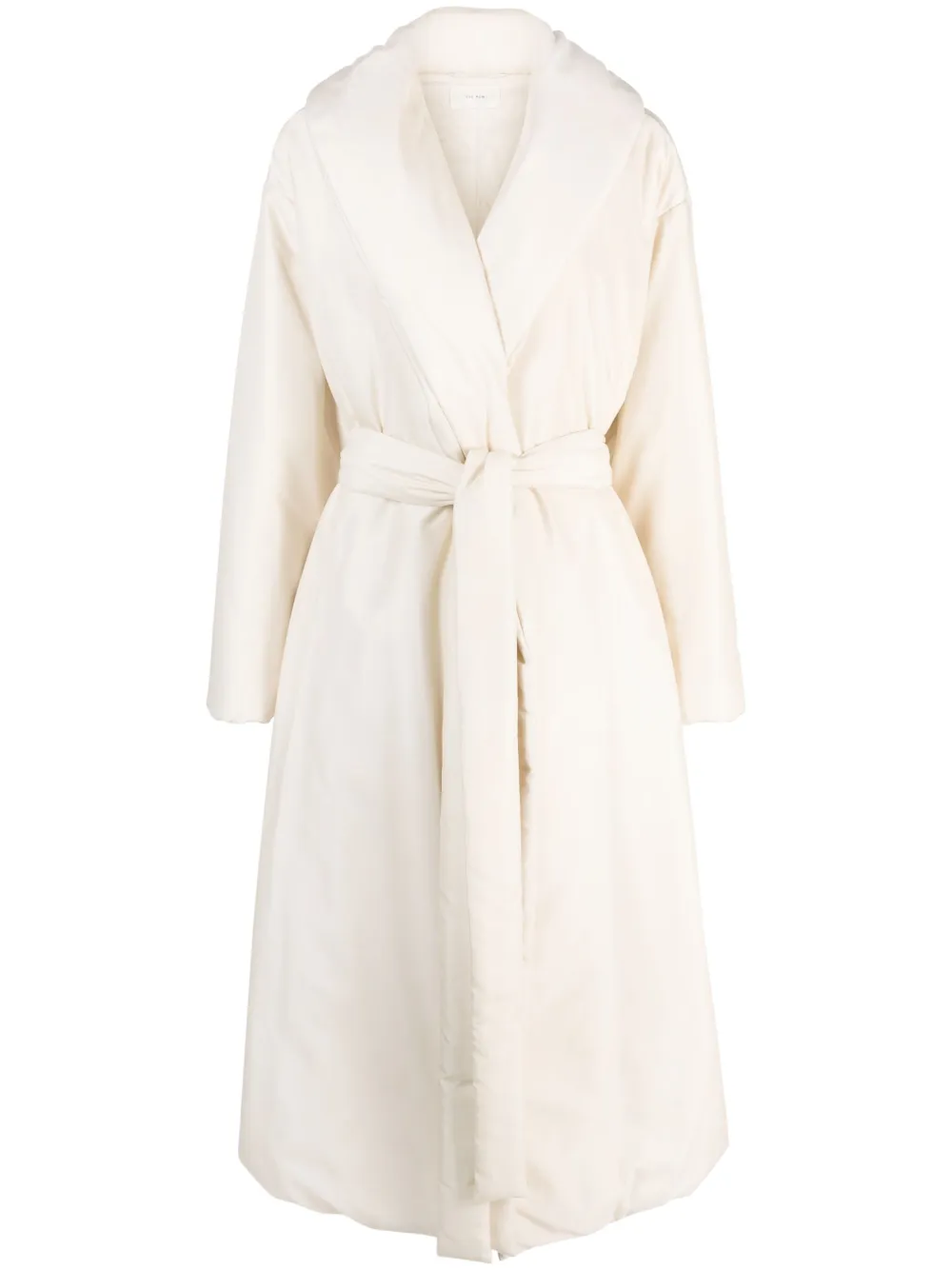 Пальто Francine с поясом The Row, кремовый
Пальто Francine с поясом The Row, кремовый