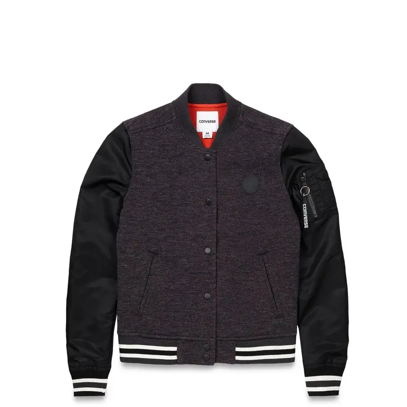 Бейсбольная куртка Women's Converse, темно-серый
Бейсбольная куртка Women's Converse, темно-серый