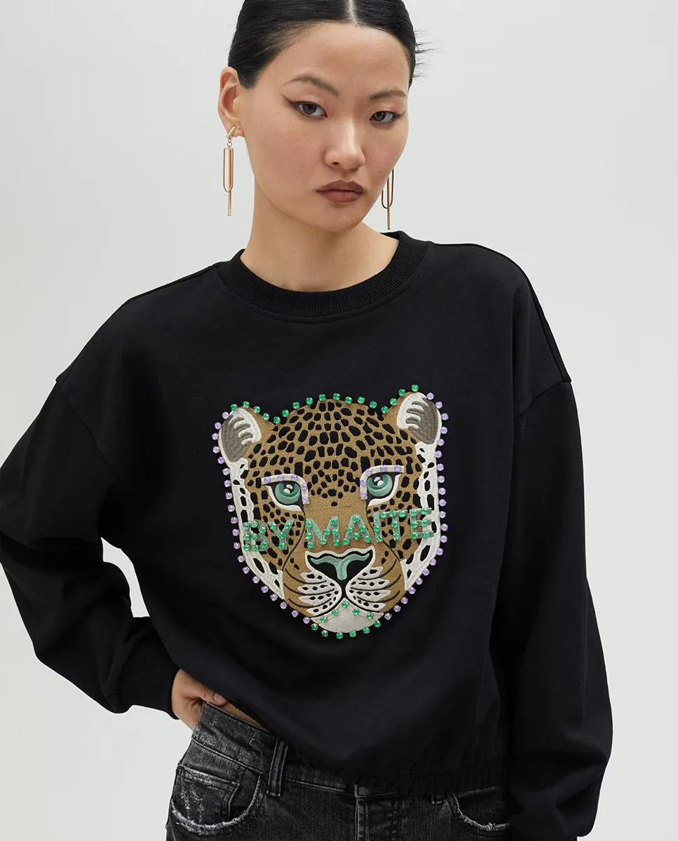 Женская толстовка без капюшона Lola Casademunt, черный
Женская толстовка без капюшона Lola Casademunt, черный