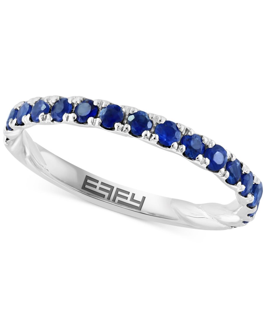 Кольцо EFFY Ruby Stack Band (0,5 карата) из стерлингового серебра с покрытием из 14-каратного розового золота (также доступно с изумрудами и сапфирами) EFFY Collection, Sapphire
Кольцо EFFY Ruby Stack Band (0,5 карата) из стерлингового серебра с покрытием из 14-каратного розового золота (также доступно с изумрудами и сапфирами) EFFY Collection, Sapphire