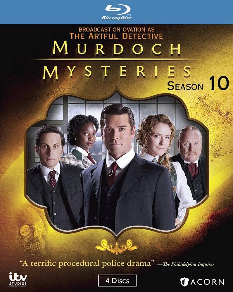 Диск Blu-ray Murdoch Mysteries: Season 10
Диск Blu-ray Murdoch Mysteries: Season 10