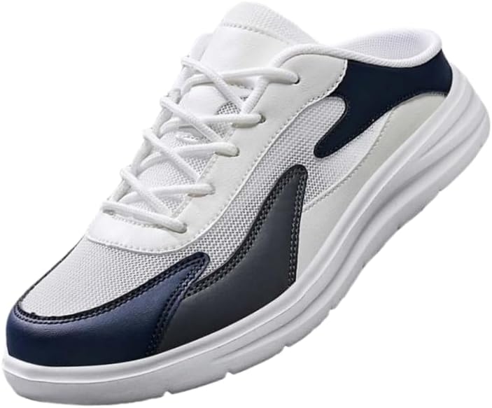 HoaloX Men's большие тапочки с плоскими полубрюками, легкая и дышащая спортивная кэжуальная обувь из сетки, подходящая для всех сезонов для комфортного ношения, белый/серый
HoaloX Men's большие тапочки с плоскими полубрюками, легкая и дышащая спортивная кэжуальная обувь из сетки, подходящая для всех сезонов для комфортного ношения, белый/серый