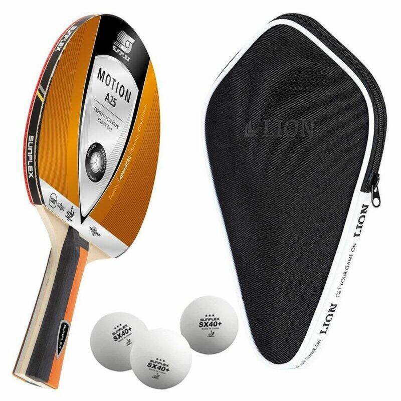 Ракетка для настольного тенниса Sunflex Motion A25 + чехол для настольного тенниса + 3 мяча SX+ TT
Ракетка для настольного тенниса Sunflex Motion A25 + чехол для настольного тенниса + 3 мяча SX+ TT