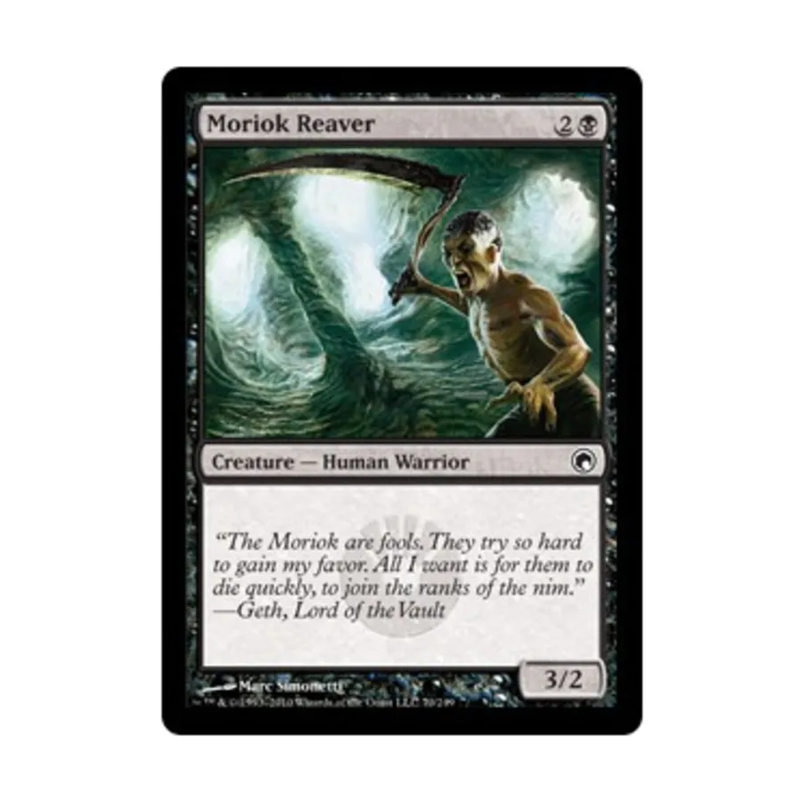 CCG Мориок Разбойник (К), MTG - Scars of Mirrodin 
CCG Мориок Разбойник (К), MTG - Scars of Mirrodin