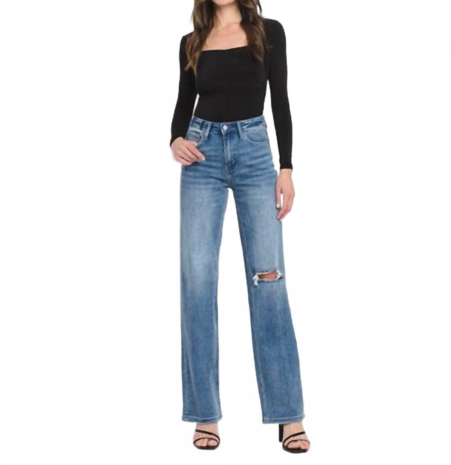 Винтажные джинсы Leslie с высокой посадкой в цвете Crush VERVET BY FLYING MONKEY, Crush
Винтажные джинсы Leslie с высокой посадкой в цвете Crush VERVET BY FLYING MONKEY, Crush