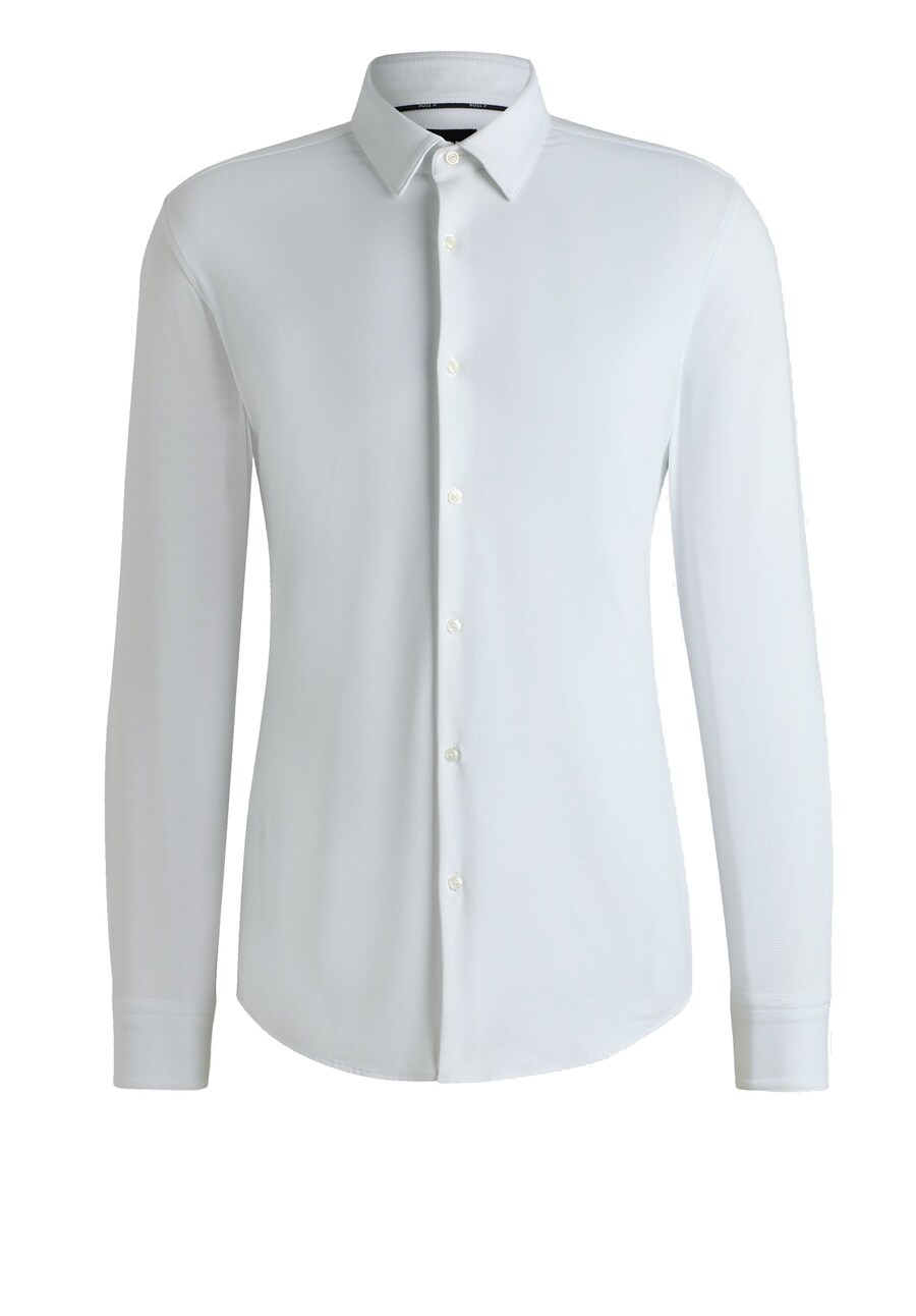 Рубашка делового покроя Regular Fit BOSS HANK, белый 
Рубашка делового покроя Regular Fit BOSS HANK, белый