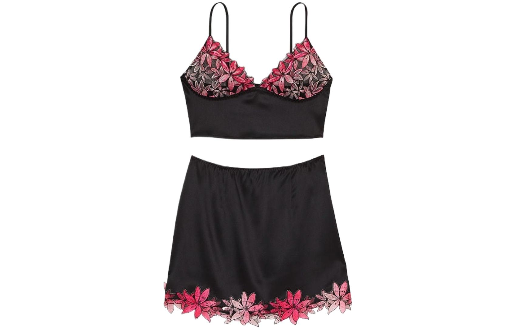 VICTORIA'S SECRET Пижамный комплект Женский Черный, Комплект (Черный)
VICTORIA'S SECRET Пижамный комплект Женский Черный, Комплект (Черный)