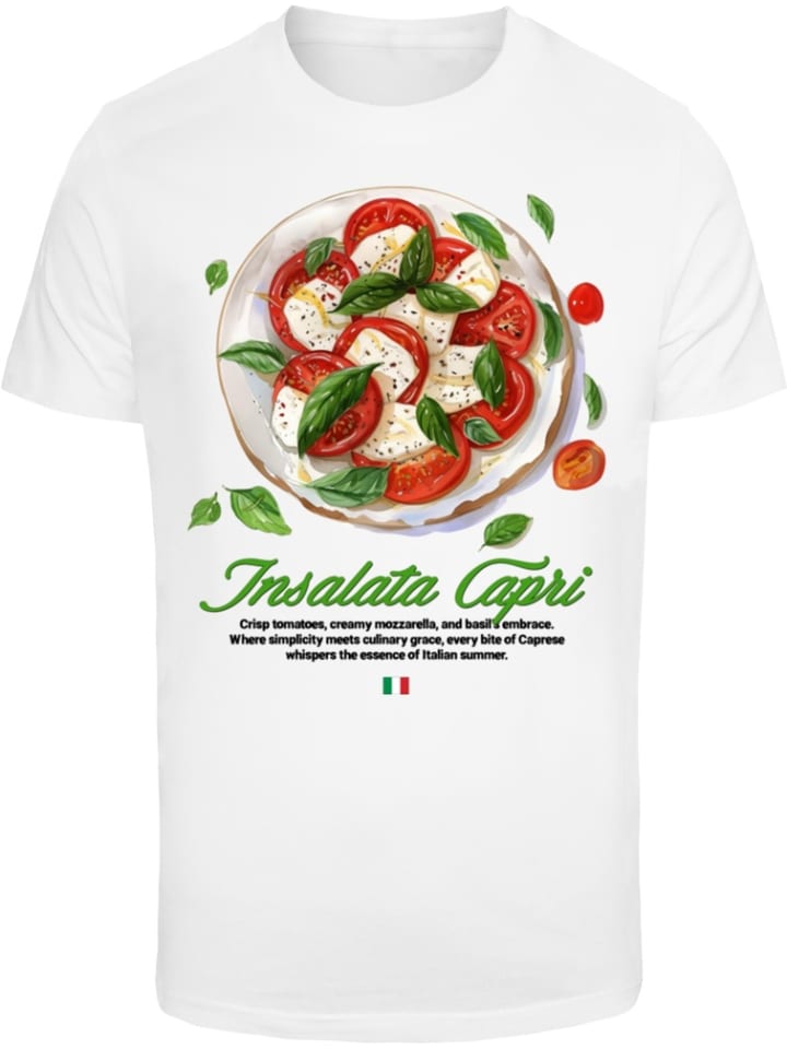 Футболка Insalata Capri Tee белого цвета Mister Tee
Футболка Insalata Capri Tee белого цвета Mister Tee