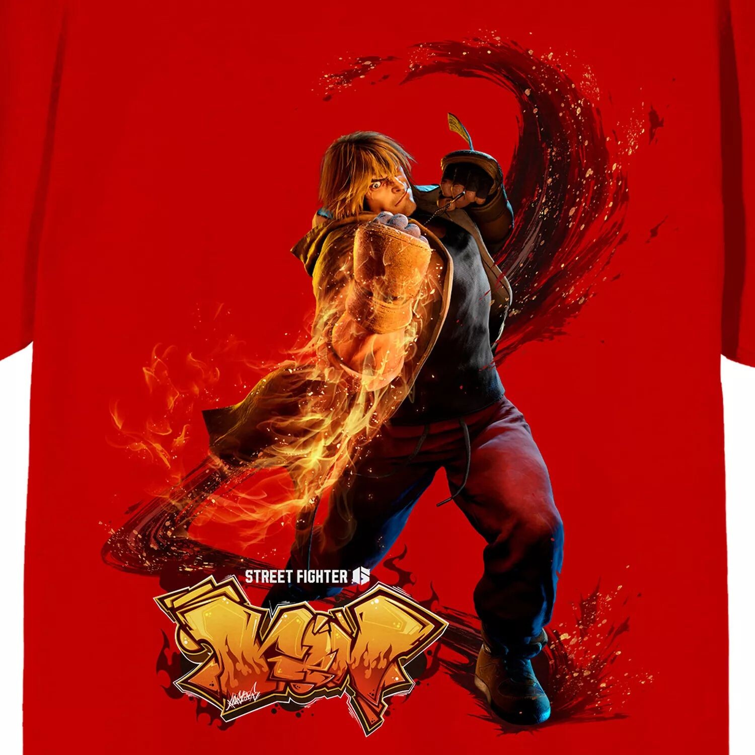 Мужская футболка Street Fighter VI Кена Licensed Character
Мужская футболка Street Fighter VI Кена Licensed Character