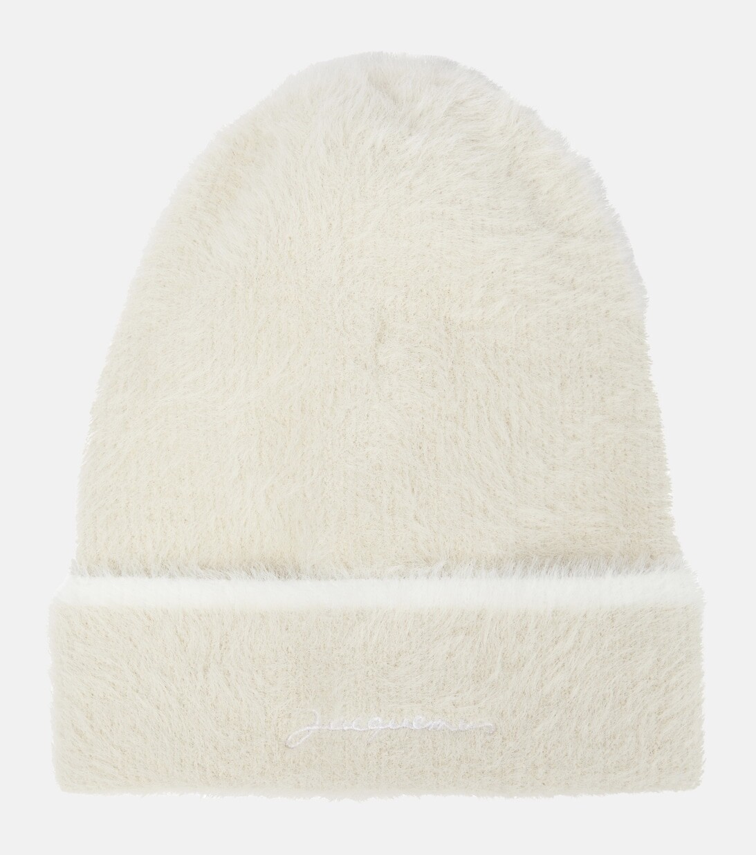 Шапка Le Bonnet Neve Jacquemus, белый 
Шапка Le Bonnet Neve Jacquemus, белый