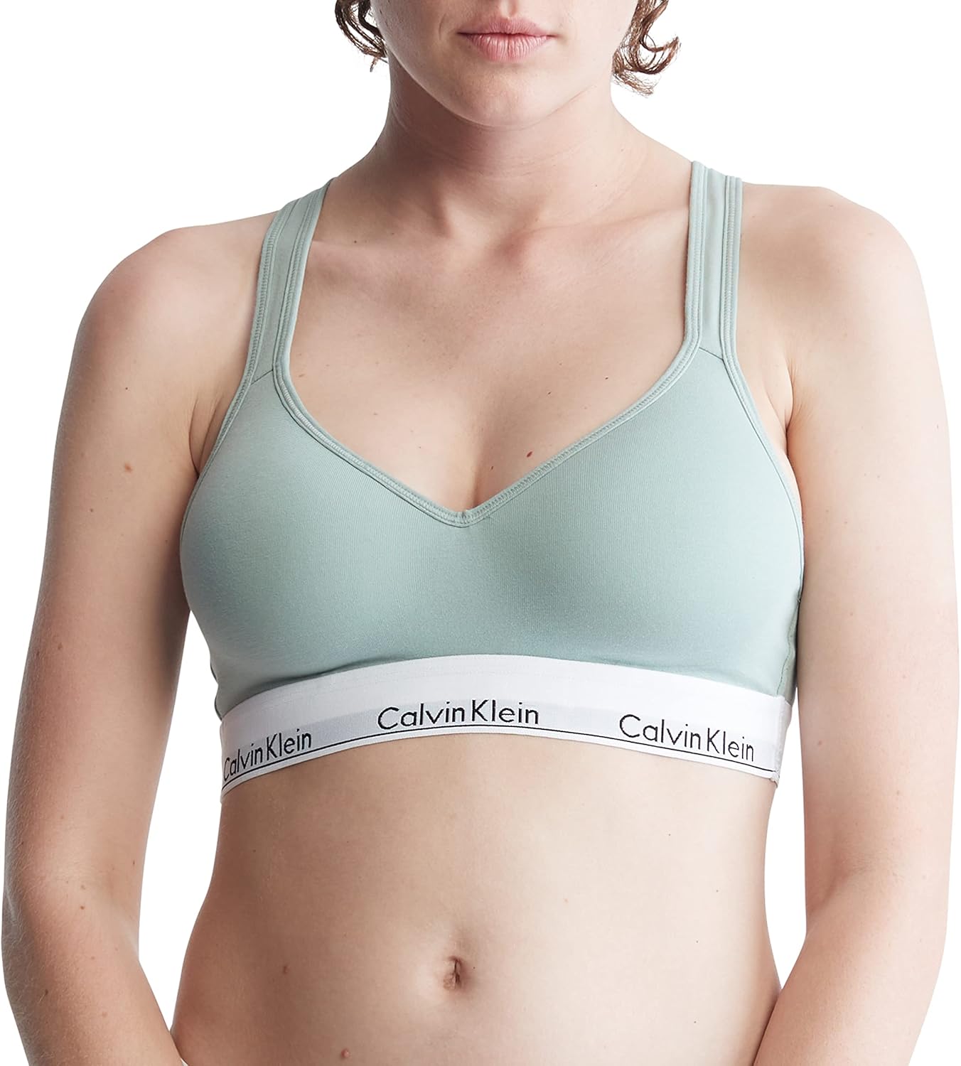 Женский современный бюстгальтер-бралетт Calvin Klein из хлопка с легкой подкладкой и беспроводной связью, Sage Meadow
Женский современный бюстгальтер-бралетт Calvin Klein из хлопка с легкой подкладкой и беспроводной связью, Sage Meadow