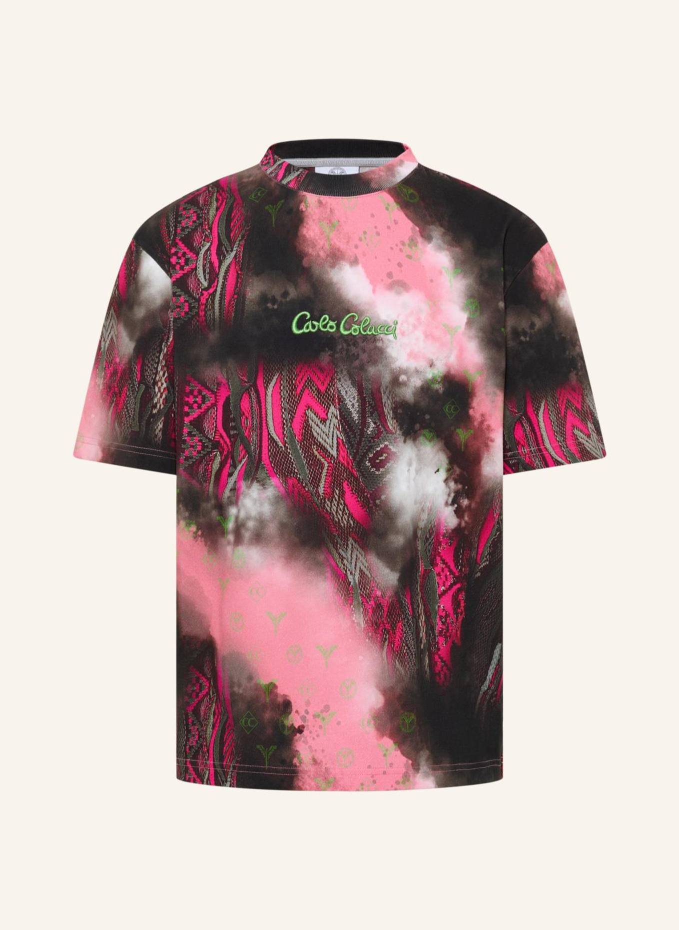 Футболка оверсайз - трикотаж с напылением d'inezo Carlo Colucci, мультиколор
Футболка оверсайз - трикотаж с напылением d'inezo Carlo Colucci, мультиколор