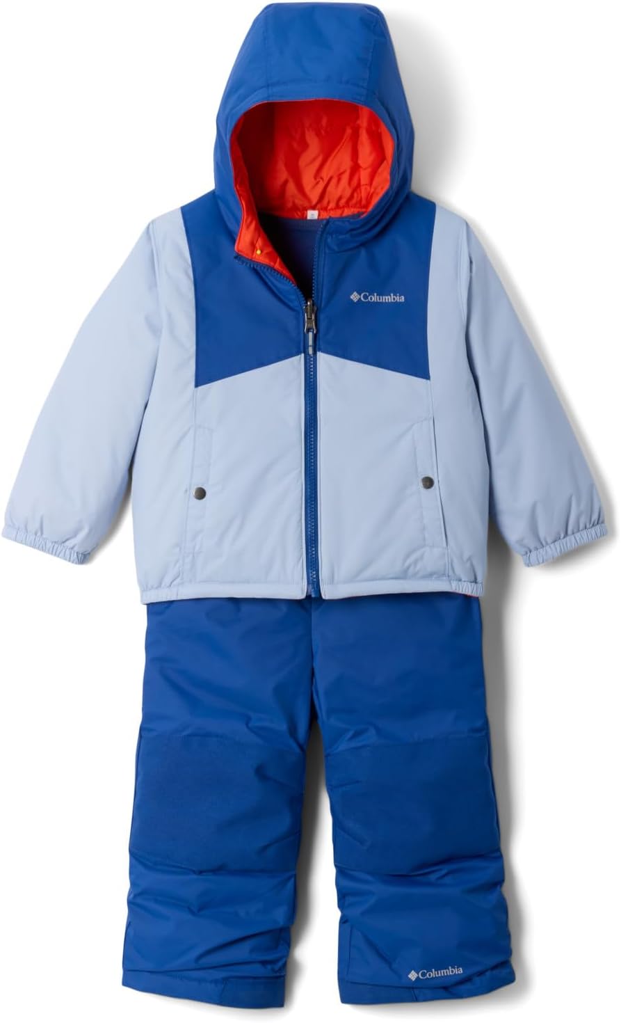 Columbia Unisex Baby Double Flake II Set, Whisper/Mountain Blue/Spicy
Columbia Unisex Baby Double Flake II Set, Whisper/Mountain Blue/Spicy