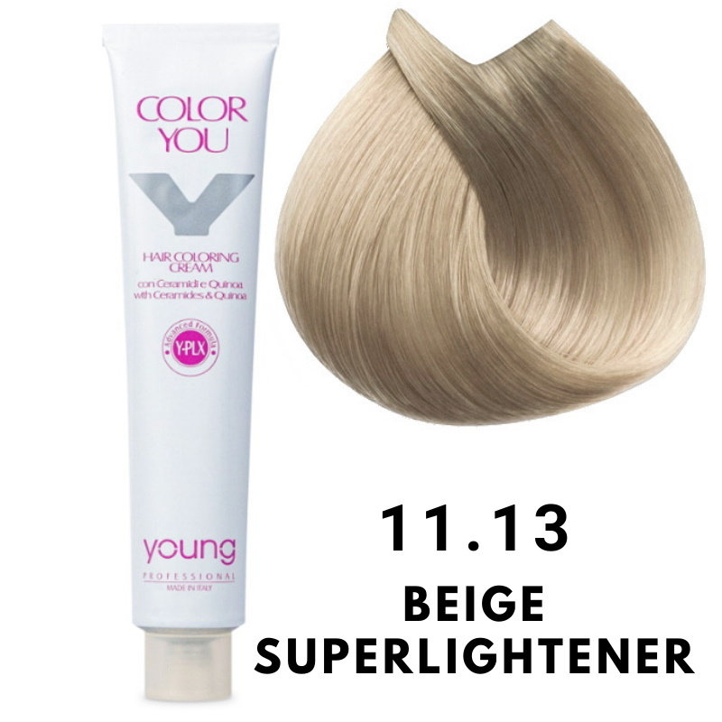 Young Color You Краска для волос с плексом, керамидами и киноа 11.13 100 мл
Young Color You Краска для волос с плексом, керамидами и киноа 11.13 100 мл