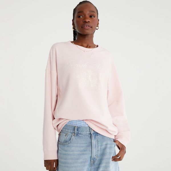Флисовый пуловер с круглым вырезом для юниоров с озера Комо, Италия Aeropostale, цвет chalk pink
Флисовый пуловер с круглым вырезом для юниоров с озера Комо, Италия Aeropostale, цвет chalk pink