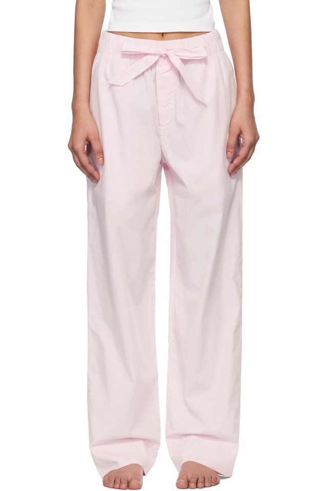 Пижамные брюки из поплина Tekla, розовый
Пижамные брюки из поплина Tekla, розовый