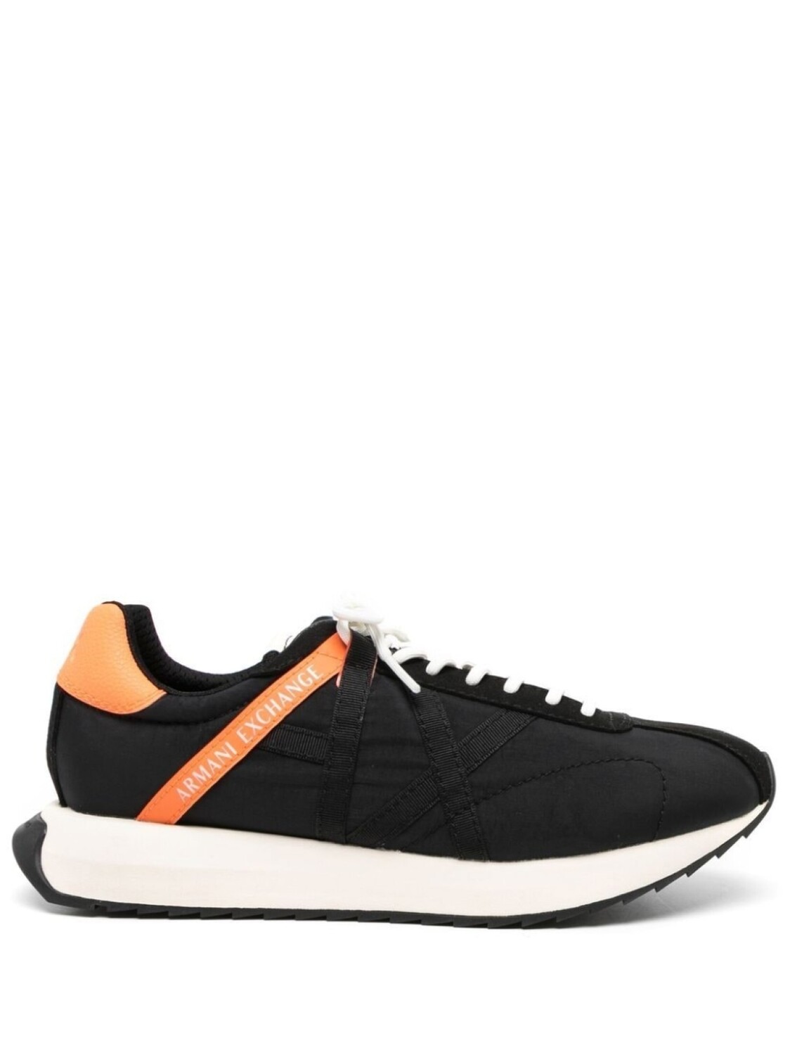Кроссовки Armani Exchange, черный/светло-оранжевый/белый
Кроссовки Armani Exchange, черный/светло-оранжевый/белый