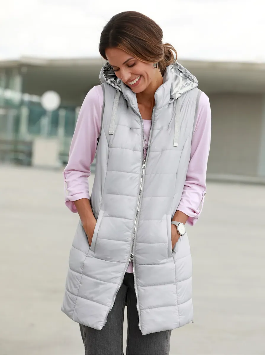 Вдохновение длинный жилет Inspirationen, серый
Вдохновение длинный жилет Inspirationen, серый