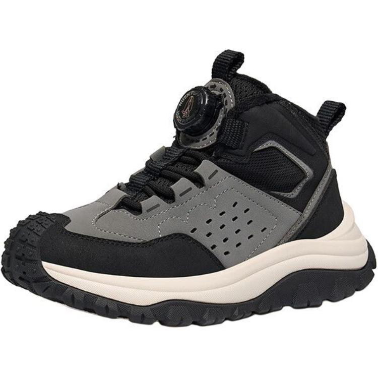 Нескользящие и износостойкие теплые детские кроссовки средней высоты для повседневной носки Hush Puppies, черный
Нескользящие и износостойкие теплые детские кроссовки средней высоты для повседневной носки Hush Puppies, черный