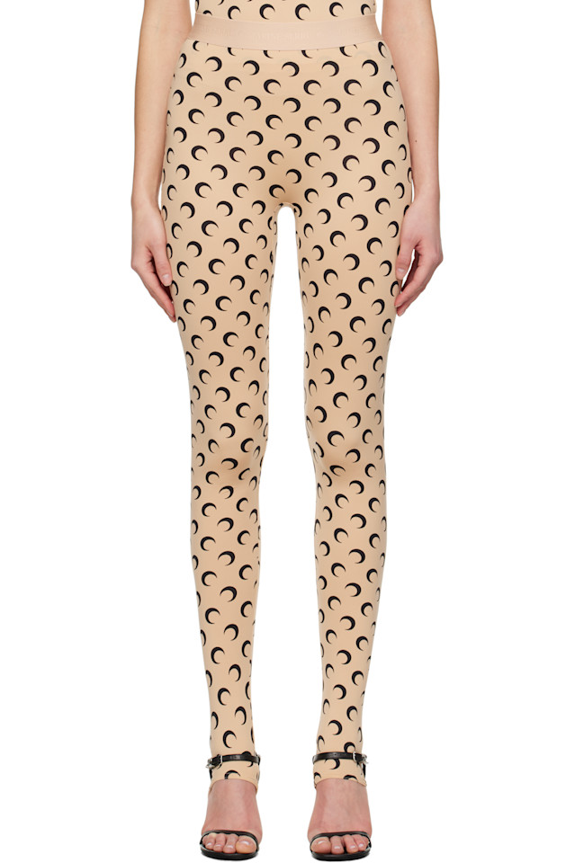 Леггинсы с петлями для стопы из переработанного материала Moon Jersey Marine Serre, цвет tan
Леггинсы с петлями для стопы из переработанного материала Moon Jersey Marine Serre, цвет tan