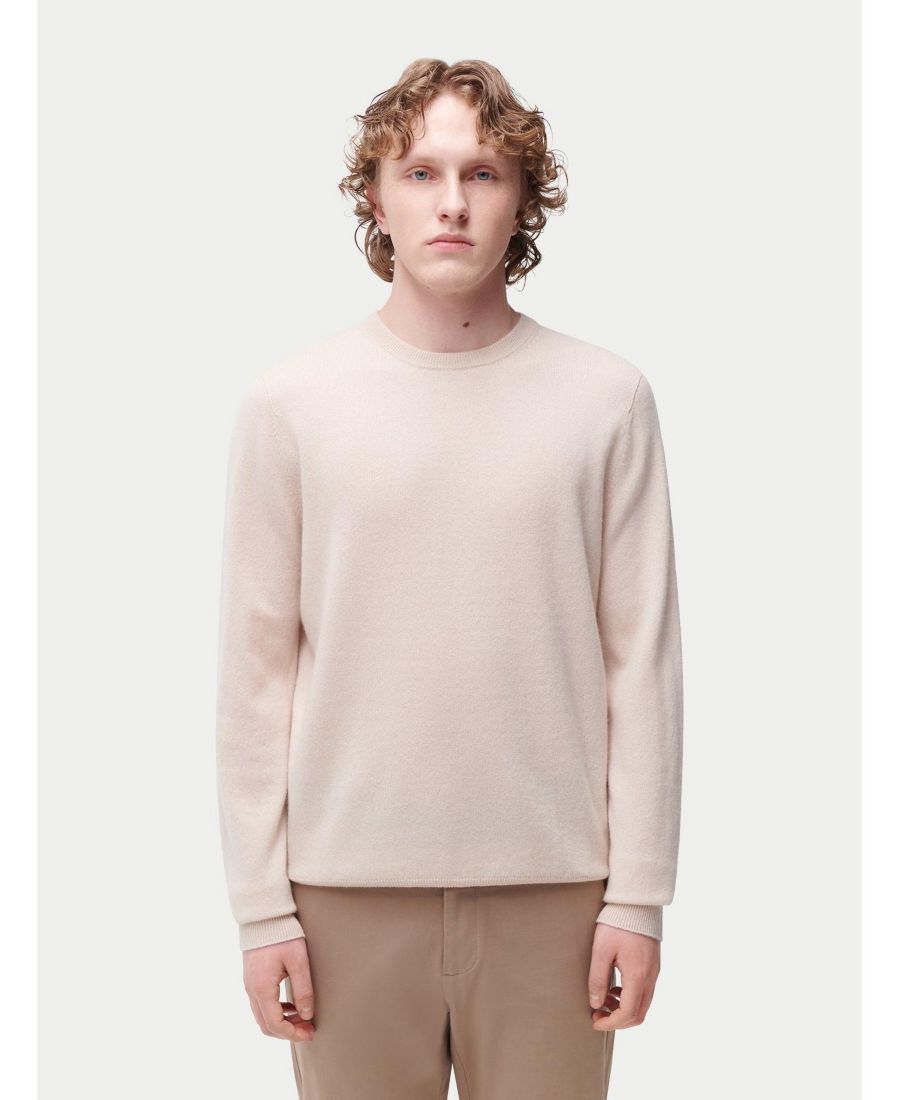 Мужской базовый кашемировый свитер с круглым вырезом Gobi Cashmere, Neutral-sand dollar
Мужской базовый кашемировый свитер с круглым вырезом Gobi Cashmere, Neutral-sand dollar