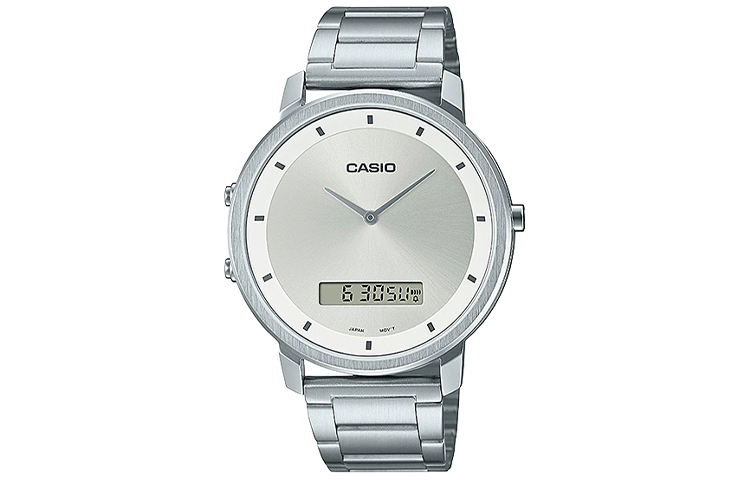 CASIO Часы Men Standard Series Silver Watch MTP-B200D-7E, Silver Dial 
CASIO Часы Men Standard Series Silver Watch MTP-B200D-7E, Silver Dial