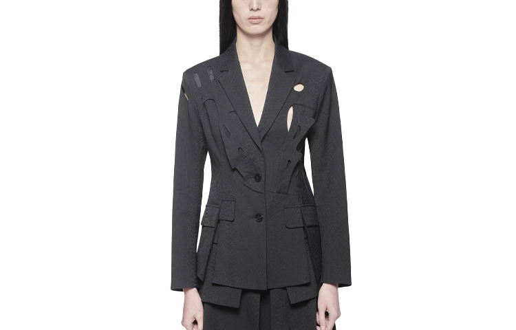 Feng Chen Wang Женский деловой костюм черный, Black
Feng Chen Wang Женский деловой костюм черный, Black