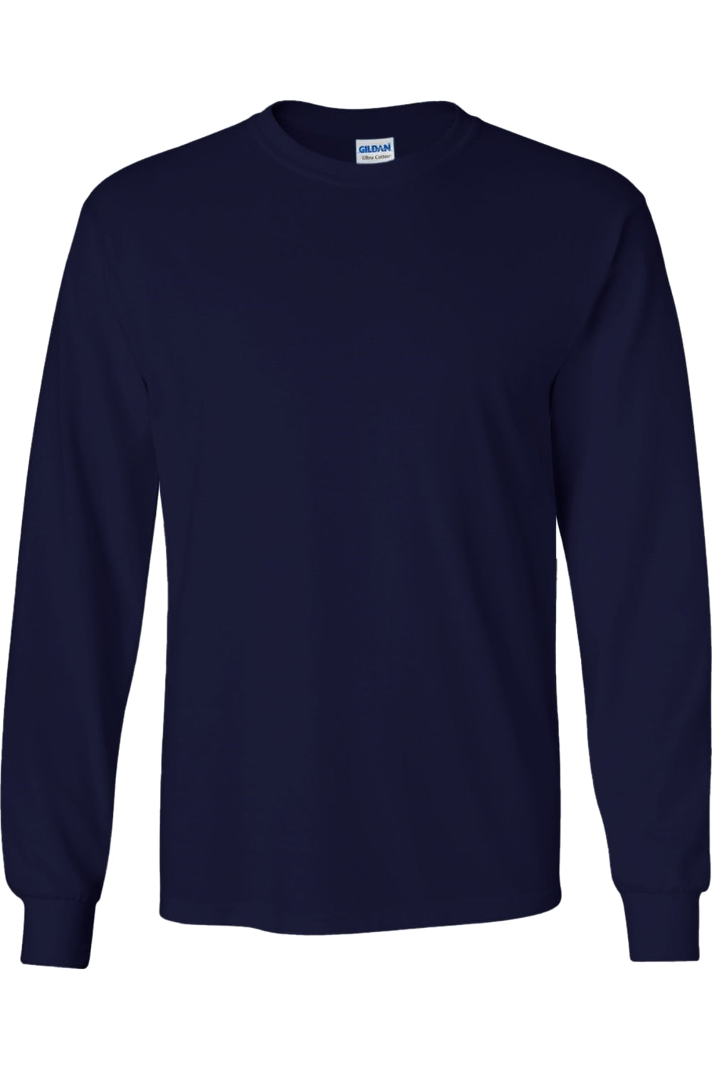 Gildan Мужская однотонная футболка с круглым вырезом и длинными рукавами из ультрахлопка, темно-синий
Gildan Мужская однотонная футболка с круглым вырезом и длинными рукавами из ультрахлопка, темно-синий