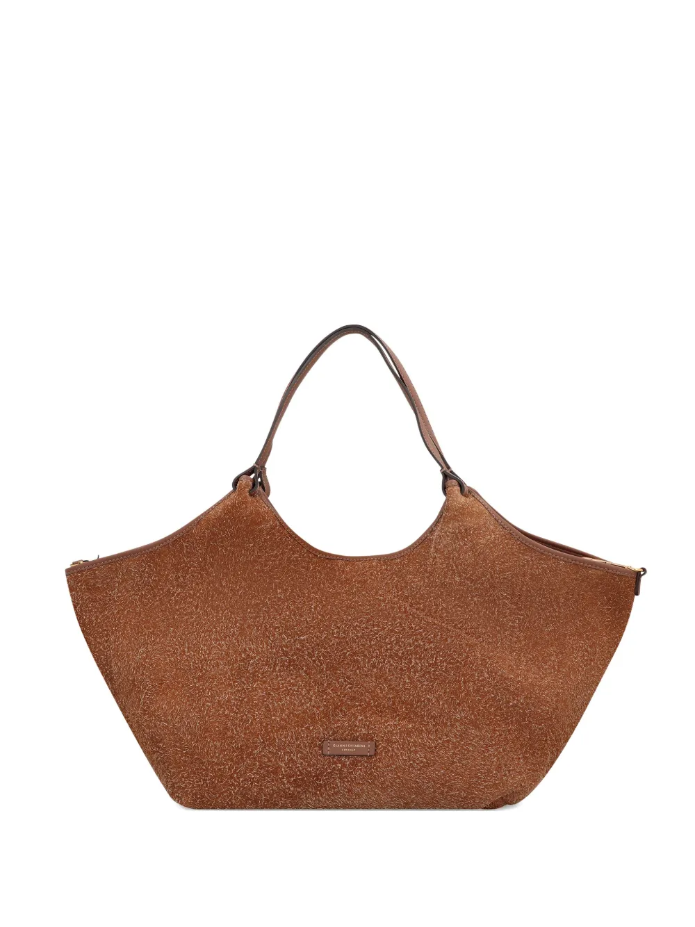 Замшевая сумка-тоут GIANNI CHIARINI, коричневый
Замшевая сумка-тоут GIANNI CHIARINI, коричневый