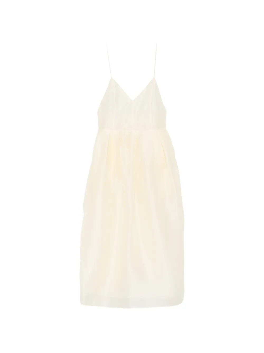 Платье миди Colette с V-образным вырезом Khaite, бежевый
Платье миди Colette с V-образным вырезом Khaite, бежевый