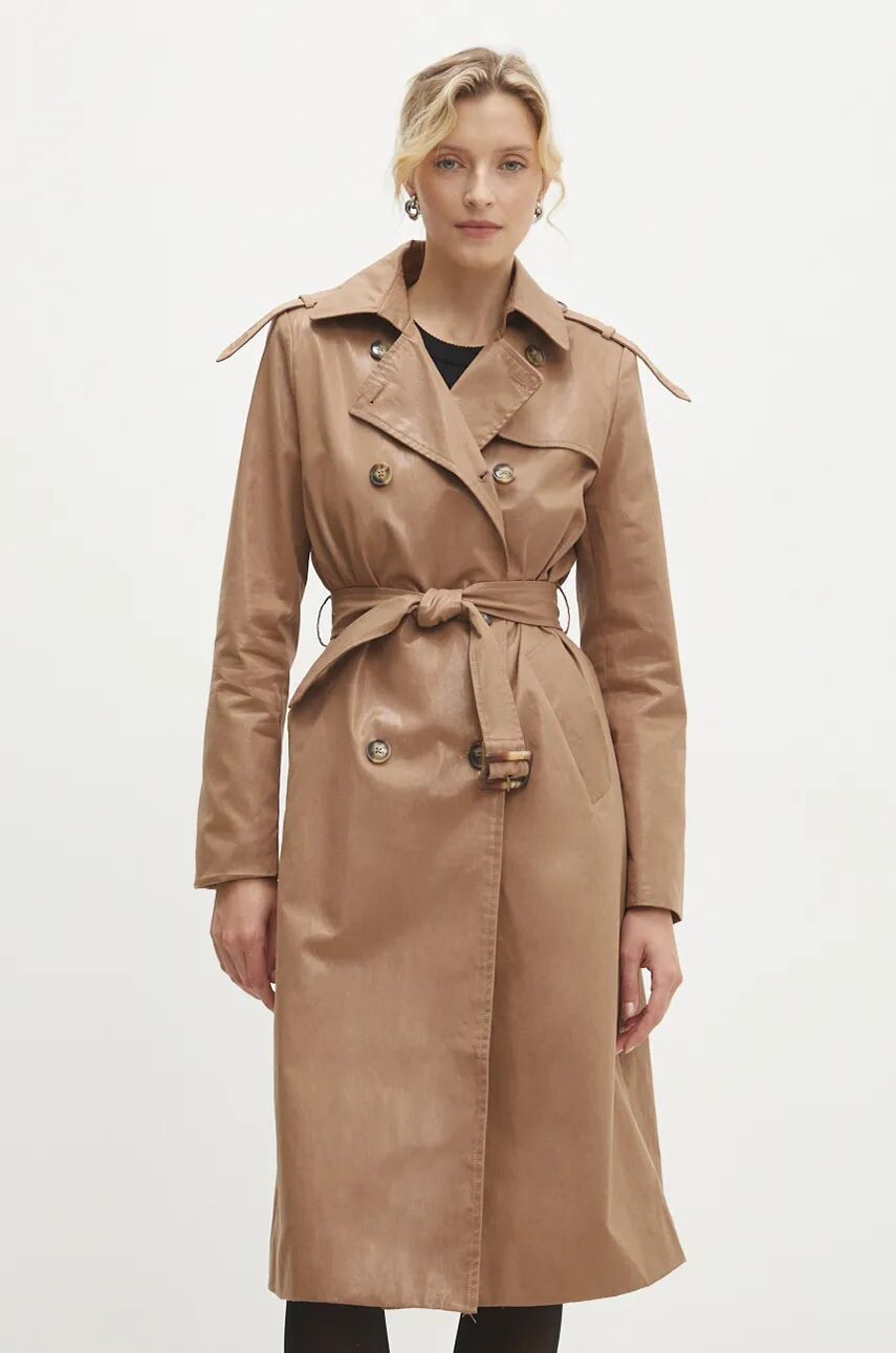 Тренч Answear Lab, бежевый
Тренч Answear Lab, бежевый