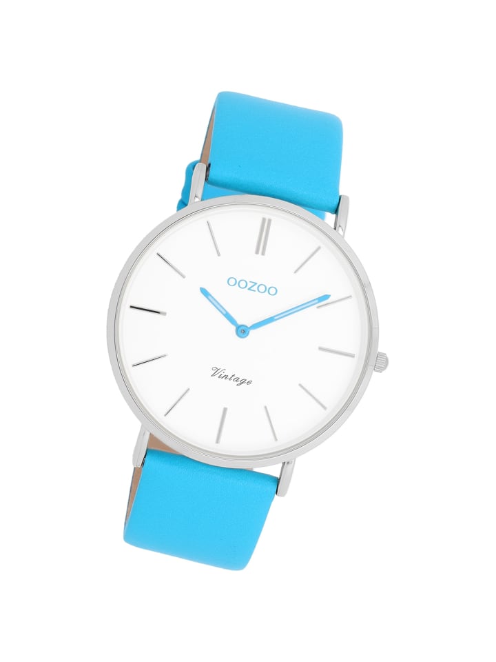 Аналоговые наручные часы Oozoo Vintage Series, синие, большие (примерно 40 мм)
Аналоговые наручные часы Oozoo Vintage Series, синие, большие (примерно 40 мм)