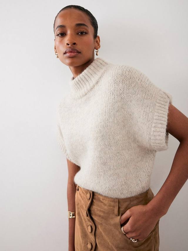 Безрукавка из шерстяной смеси Mint Velvet, Natural
Безрукавка из шерстяной смеси Mint Velvet, Natural