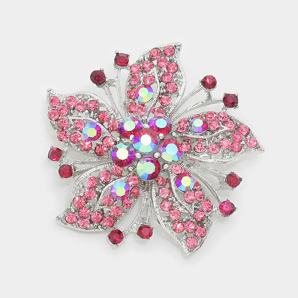 Брошь-булавка в виде цветка со стразами Fashnzfab, фуксия
Брошь-булавка в виде цветка со стразами Fashnzfab, фуксия