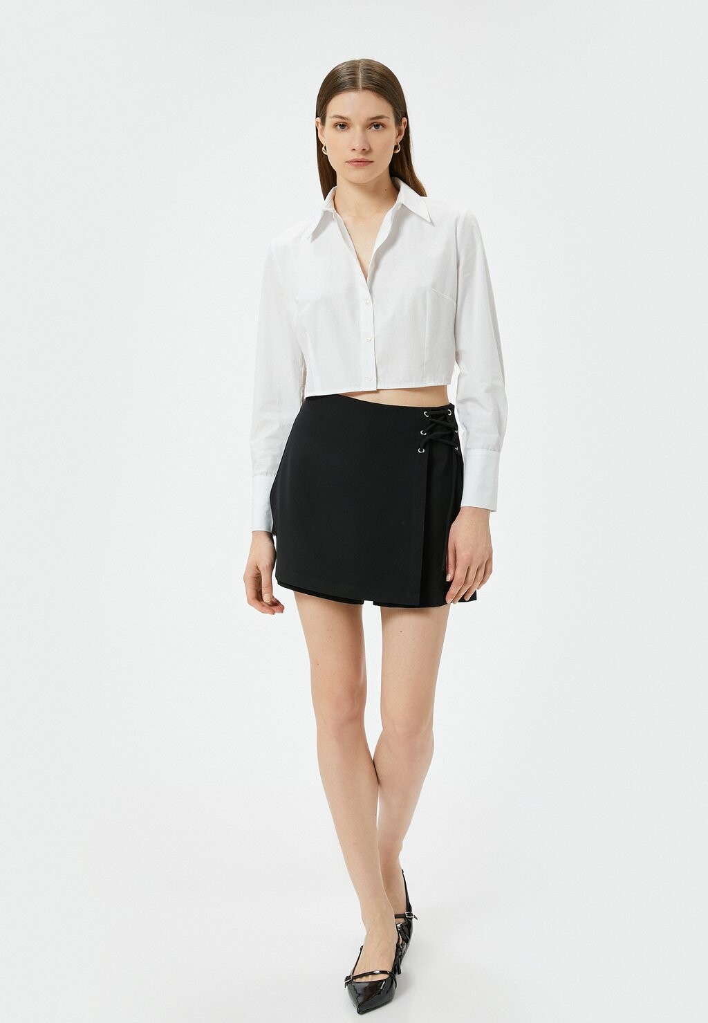 Юбка А-силуэта Koton, черный
Юбка А-силуэта Koton, черный