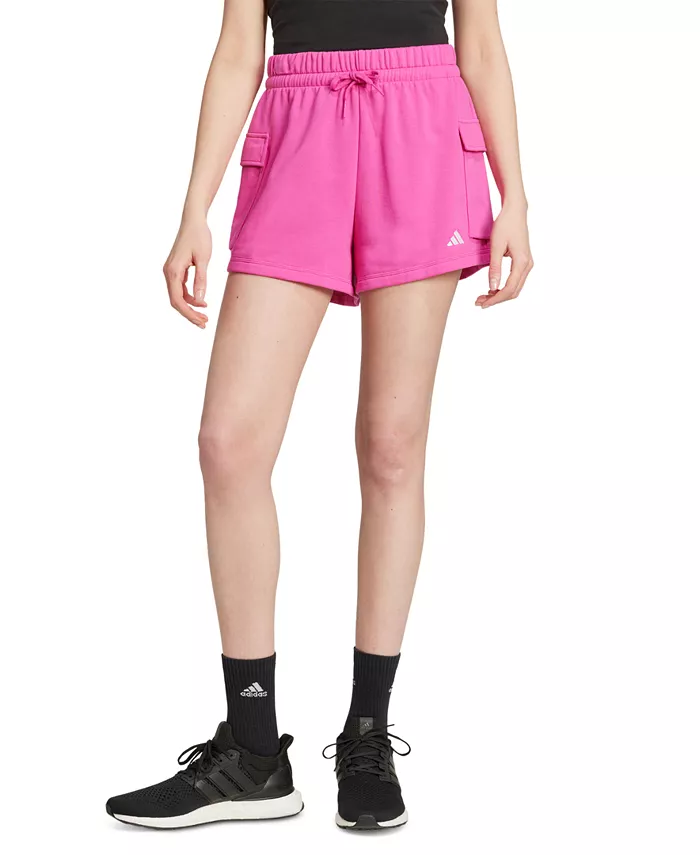 Основные карго-шорты с логотипом из френч-терри adidas, розовый
Основные карго-шорты с логотипом из френч-терри adidas, розовый