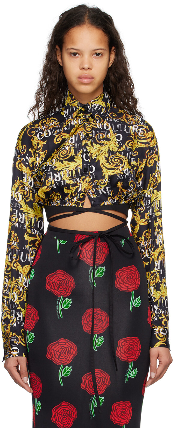 Черная рубашка Regalia Baroque Versace Jeans Couture
Черная рубашка Regalia Baroque Versace Jeans Couture