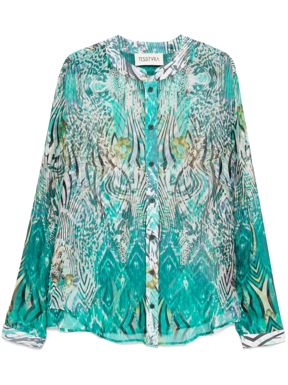 Шелковая рубашка Tessitura Body Couture, зеленый
Шелковая рубашка Tessitura Body Couture, зеленый