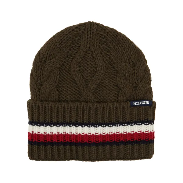 Шапка с добавлением шерсти Tommy Hilfiger, хаки
Шапка с добавлением шерсти Tommy Hilfiger, хаки
